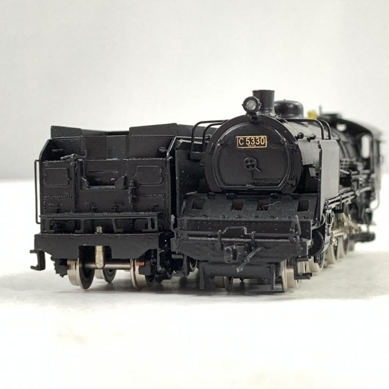 買取価格：10,000円 MORE C53 蒸気機関車 〔デフ付〕 30号機 金属製