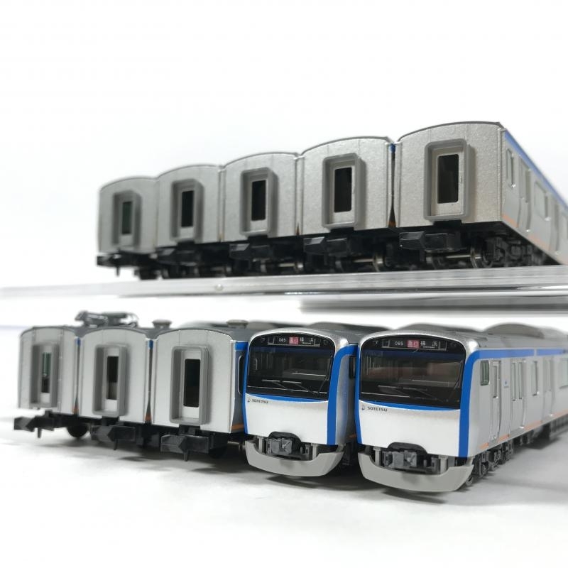 買取価格：3,000円	Nゲージ TOMIX 相模鉄道 11000系 基本セット 増結セット まとめ売り トミックス 鉄道模型
